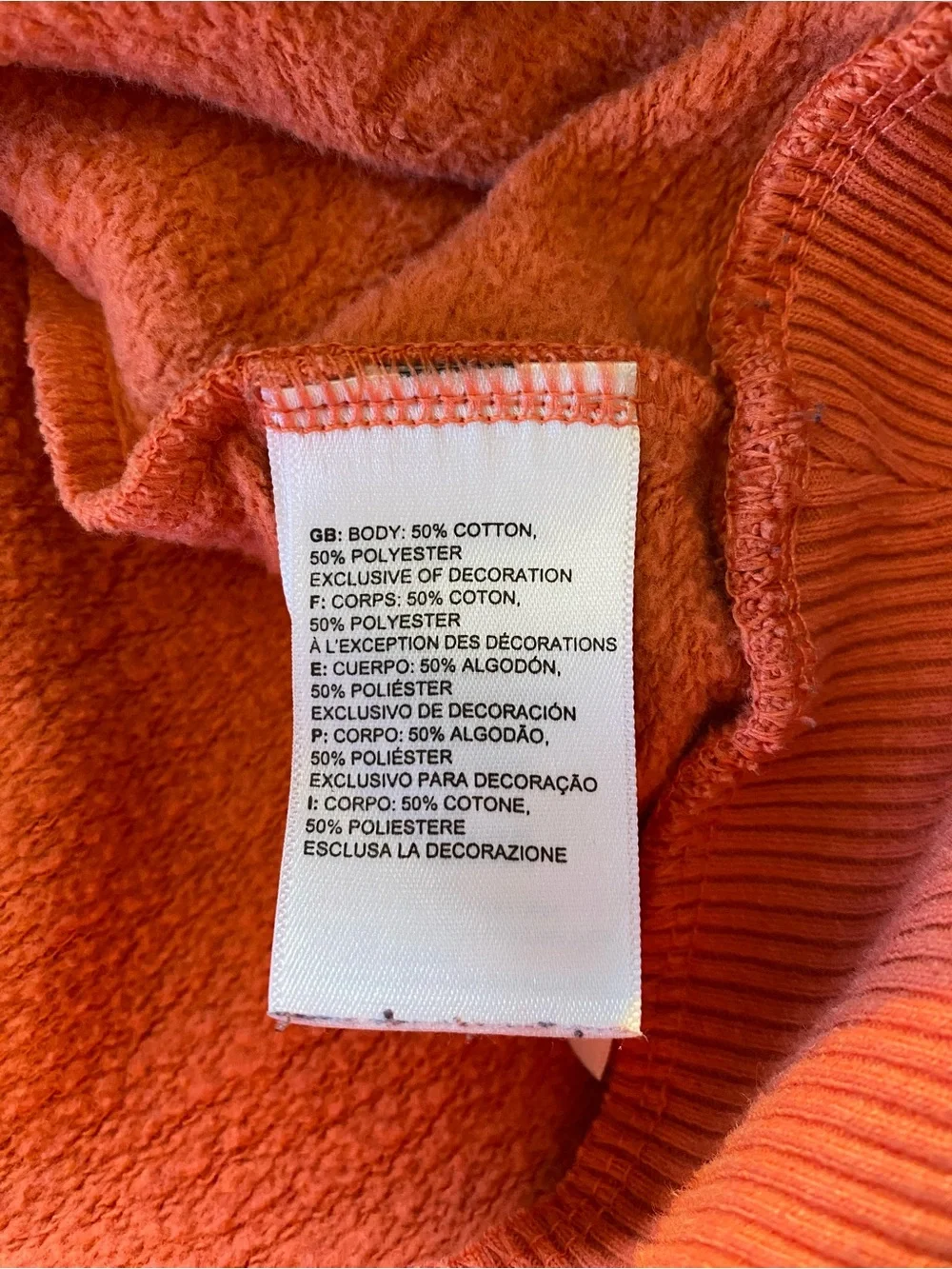 The North Face Men's Orange Graphic 'Altitude Problem' Hoodie - Skiing - size m